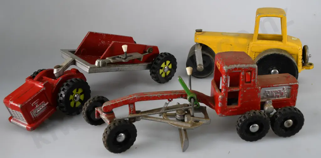 FUN HO ROAD ROLLER, SCRAPER, GRADER Image 1++