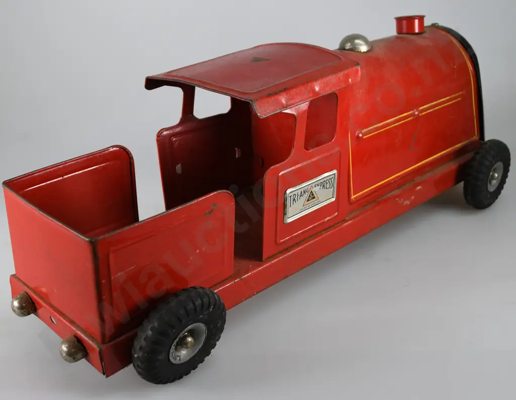 TRI-ANG EXPRESS LARGE TINPLATE LOCOMOTIVE Image 1++