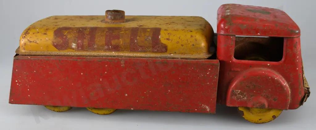 HERCULES PETROL TANK WAGON TINPLATE TOY Image 1++