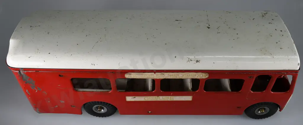 TRI-ANG PRESSED STEEL LONDON BUS Image 1++