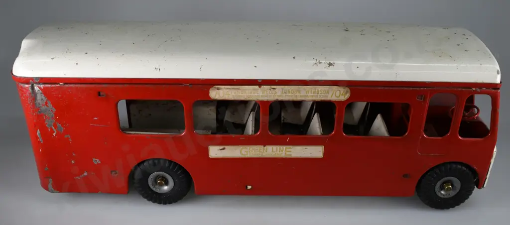 TRI-ANG PRESSED STEEL LONDON BUS Image 1++