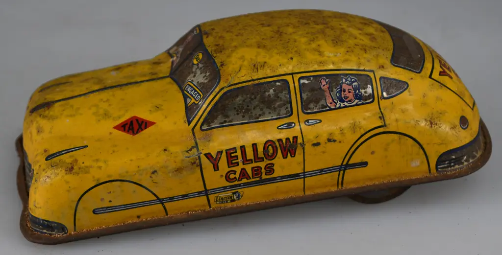 LINCOLN YELLOW TAXI CAB Image 1++