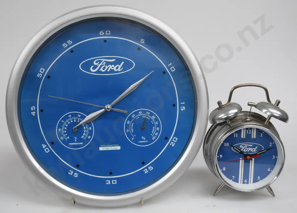 FORD WALL AND ALARM CLOCKS Image 1++