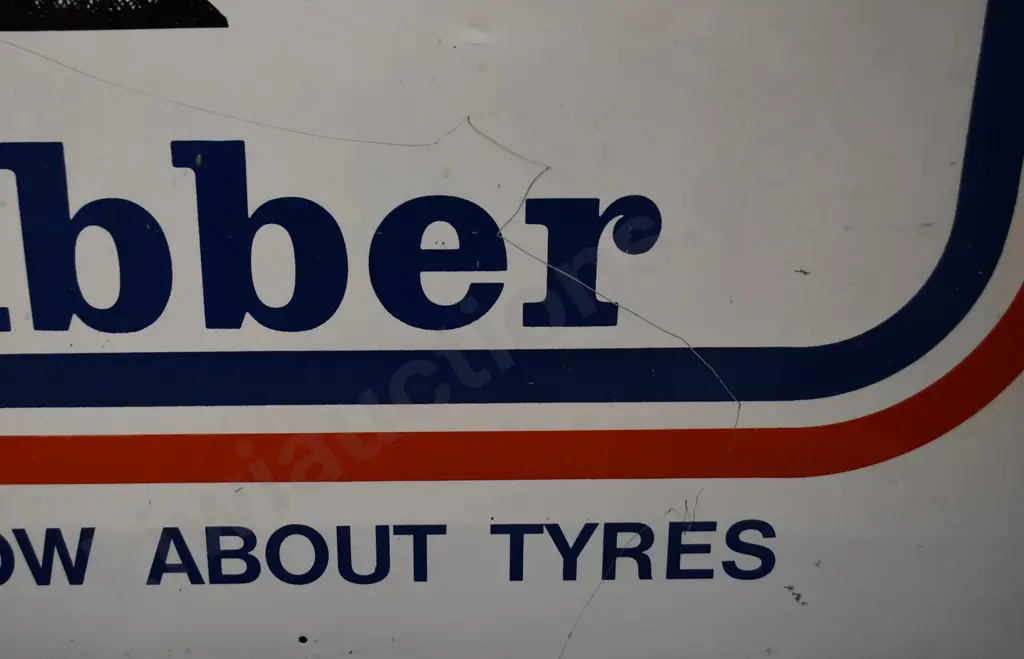REIDRUBBER TIN SIGN Image 1++
