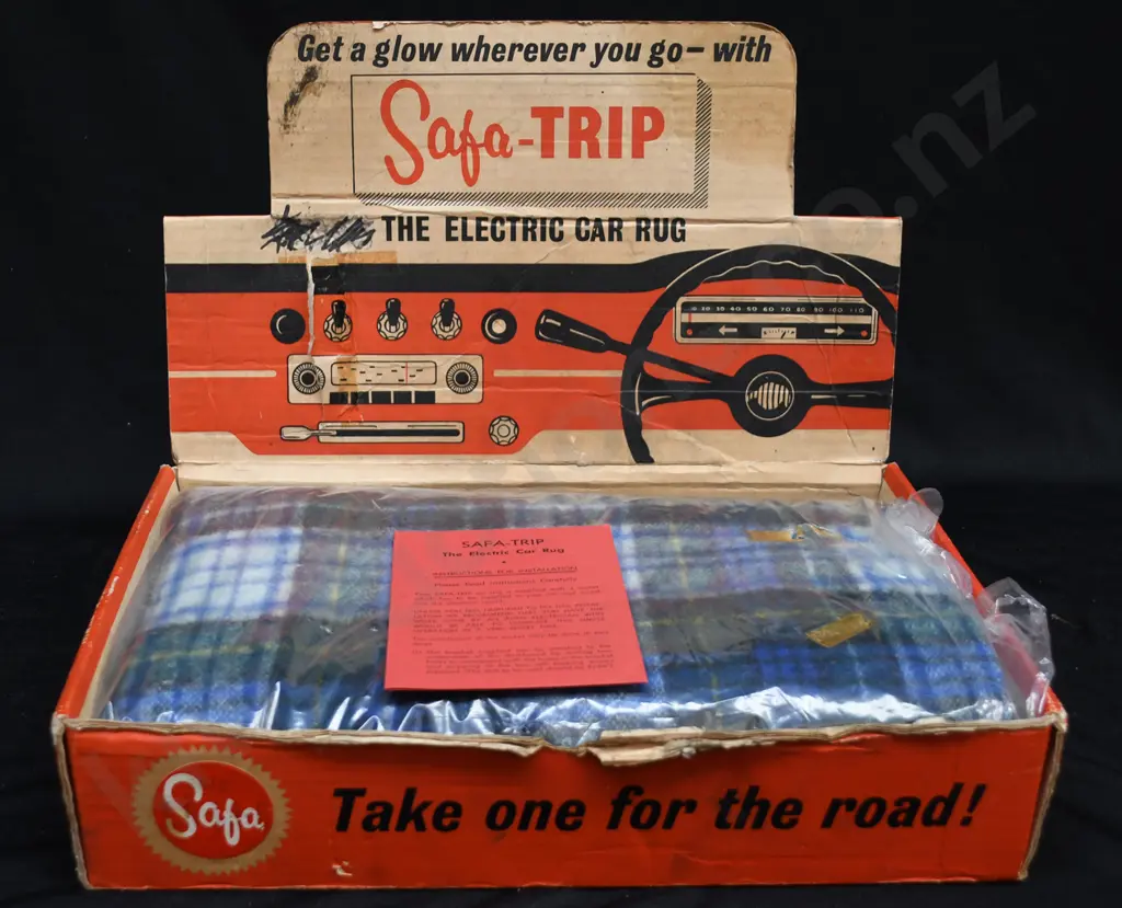 BOXED SAFA ELECTRIC CAR RUG Image 1++