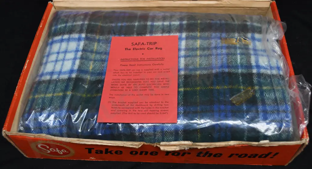 BOXED SAFA ELECTRIC CAR RUG Image 1++