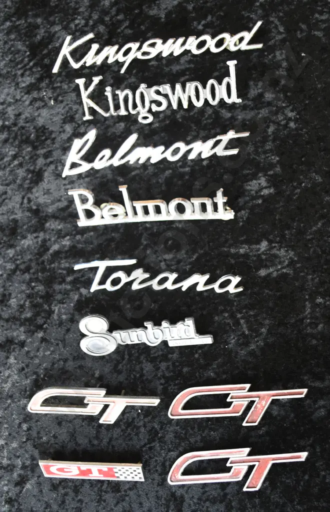 CHROME CAR NAME BADGES Image 1++