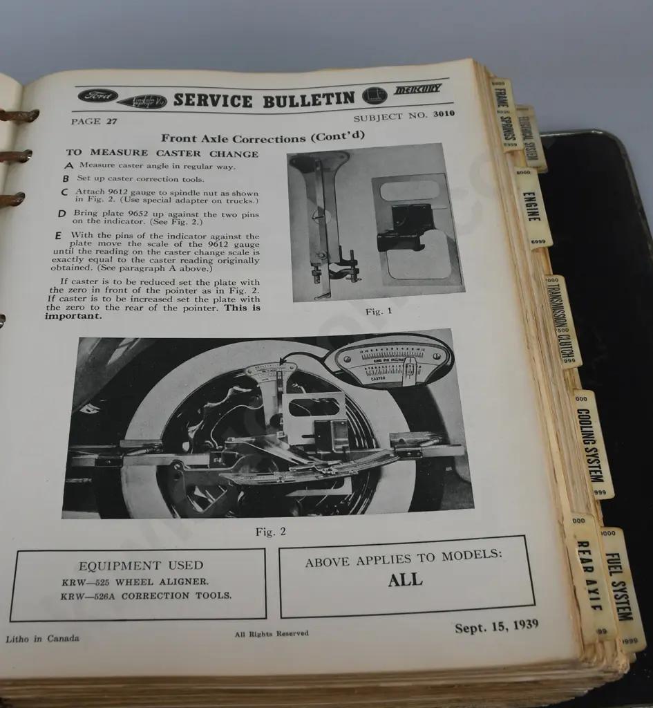 FORD MOTOR COMPANY OF NEW ZEALAND SERVICE BULLETINS Image 1++