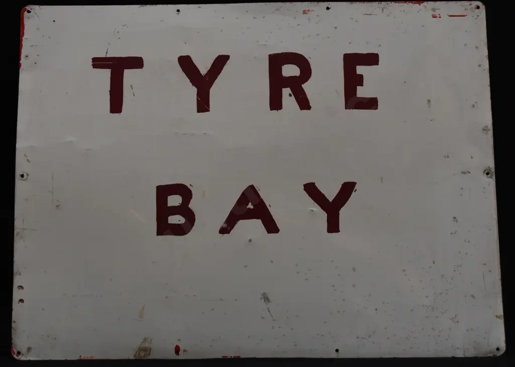 SILVER EXIDE BATTERY PAINTED TIN SIGN Image 1++