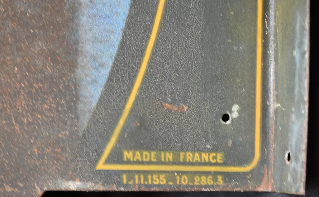 MICHELIN DOUBLE SIDED TIN SIGN Image 1++