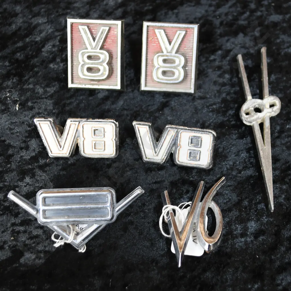 CHROME CAR NAME BADGES HOOD EMBLEMS Image 1++