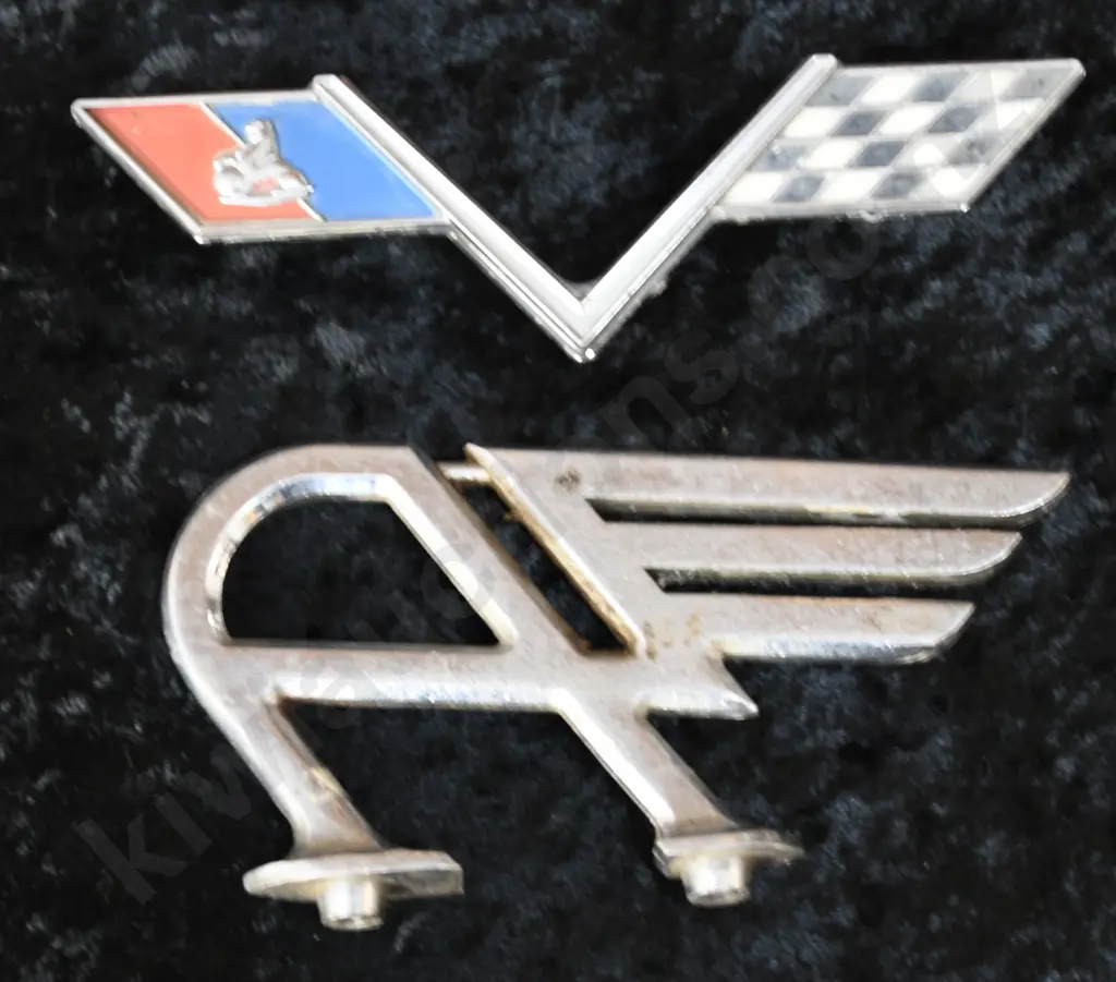 CHROME CAR NAME BADGES HOOD EMBLEMS Image 1++