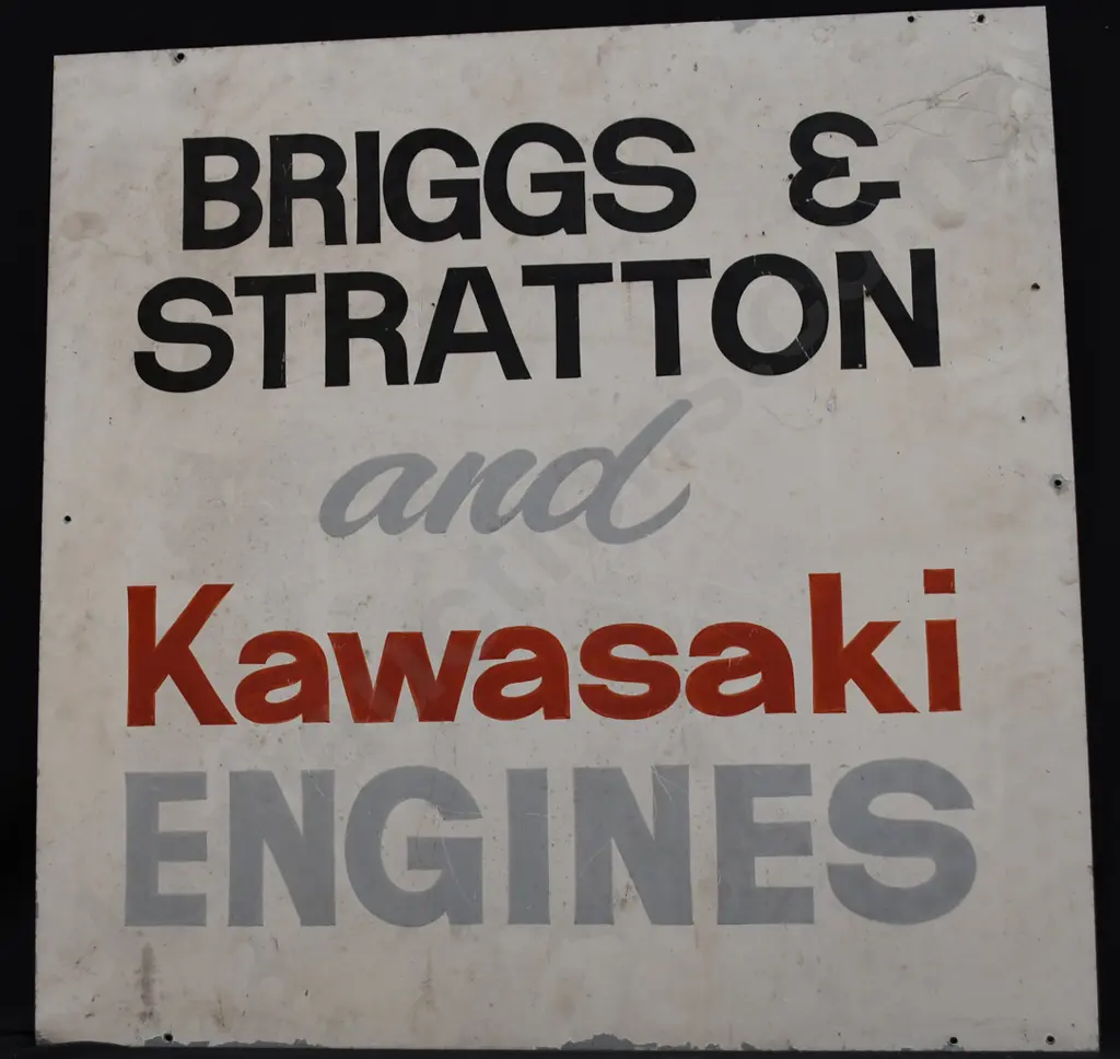 CASTROL / KAWASAKI TIN SIGN Image 1++