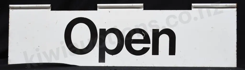 COIN PUMP OPEN TIN SIGN Image 1++