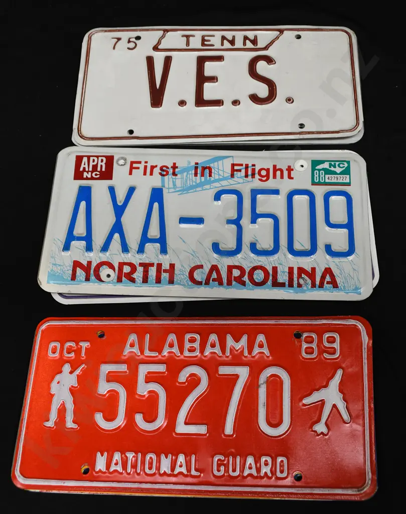 USA NUMBER PLATES Image 1++
