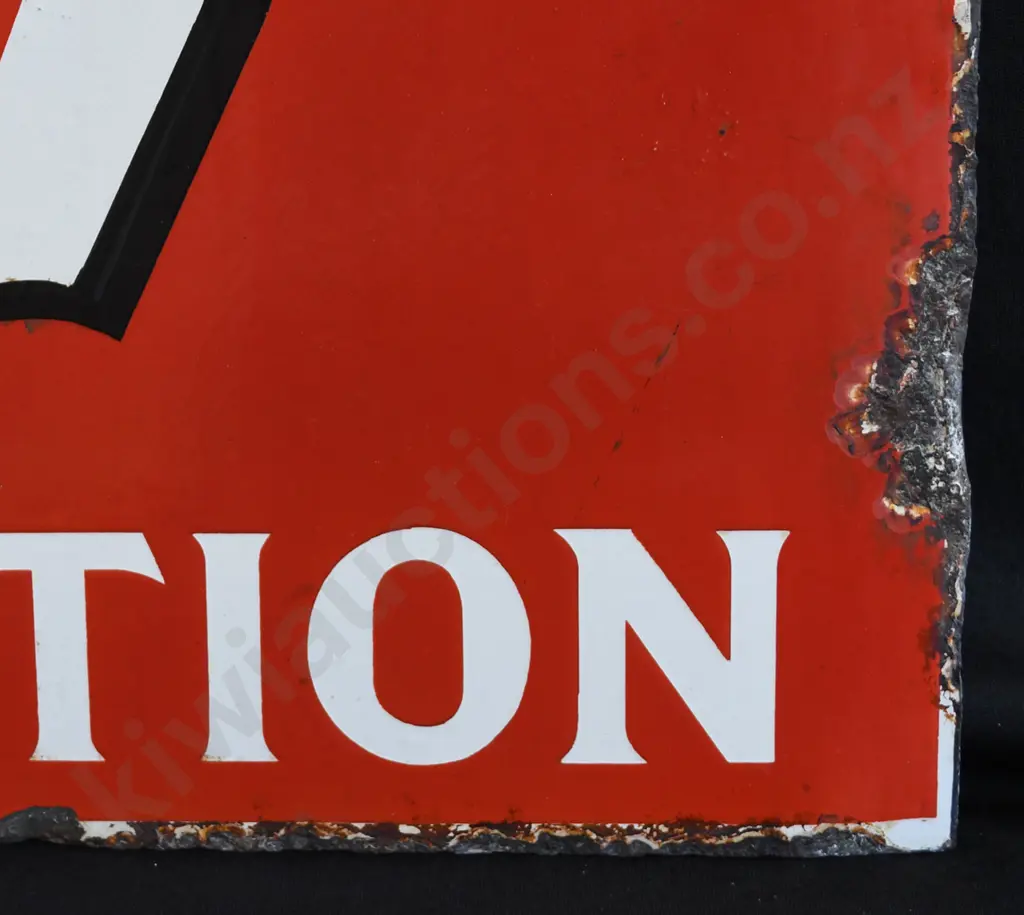 CAV BATTERY SHOP ENAMEL SIGN Image 1++