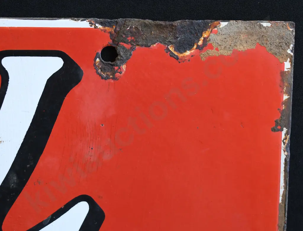 CAV BATTERY SHOP ENAMEL SIGN Image 1++
