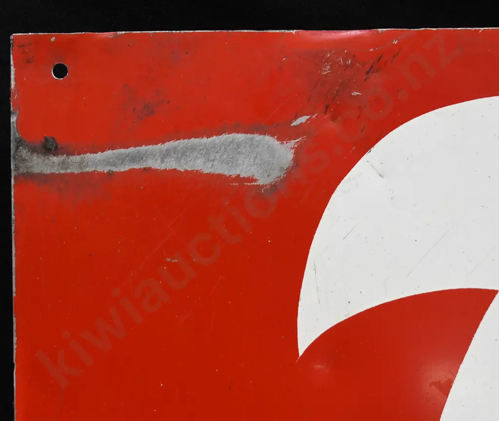 FIRESTONE PAINTED TIN SIGN Image 1++