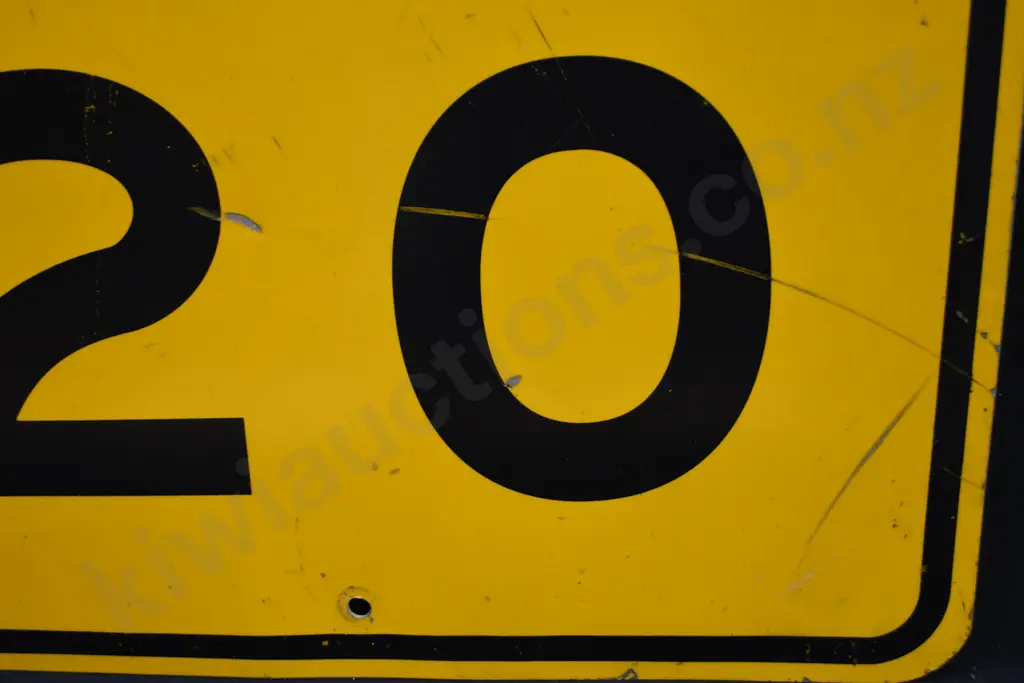 20 AA ROAD SIGN Image 1++