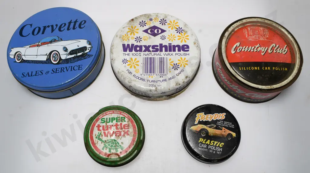 CAR POLISH TINS Image 1++