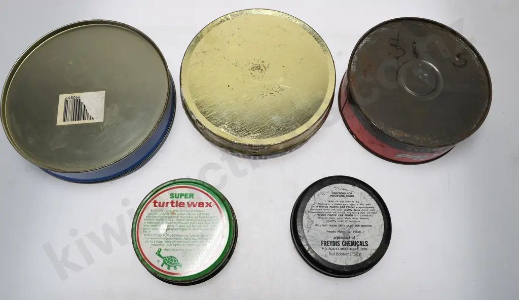 CAR POLISH TINS Image 1++