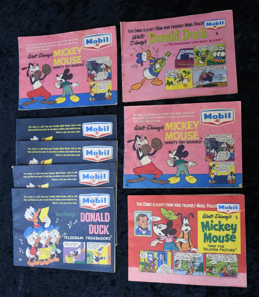 MOBIL OIL DISNEY COMICS Image 1++