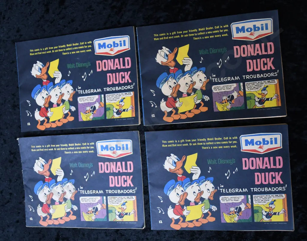 MOBIL OIL DISNEY COMICS Image 1++