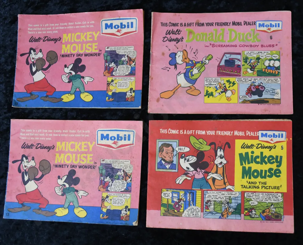 MOBIL OIL DISNEY COMICS Image 1++