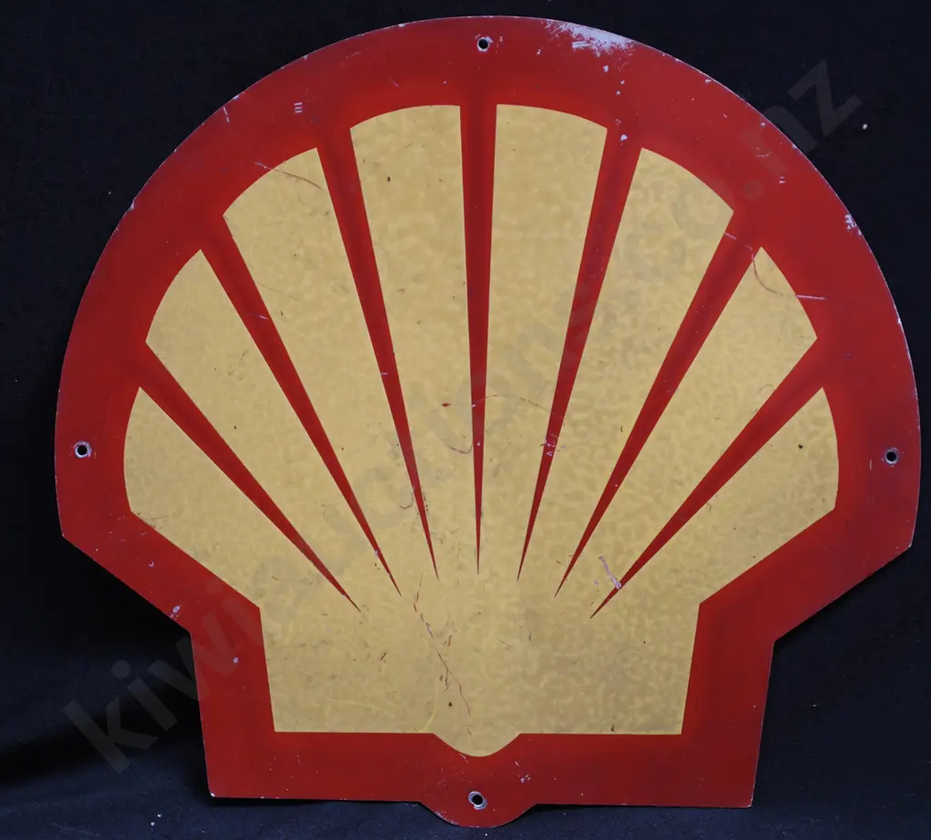 SHELL PETROL BOWSER TIN SIGN Image 1++