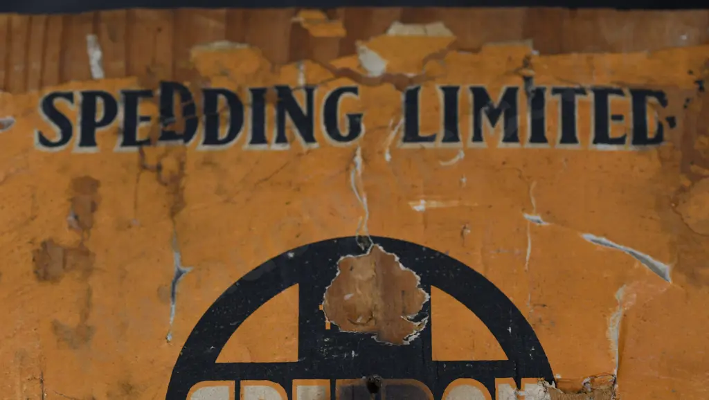 UNION OIL SPEEDON WOODEN OIL BOX Image 1++