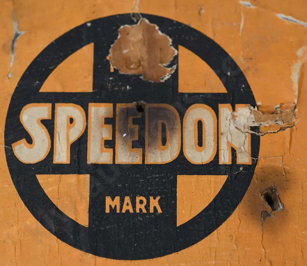 UNION OIL SPEEDON WOODEN OIL BOX Image 1++