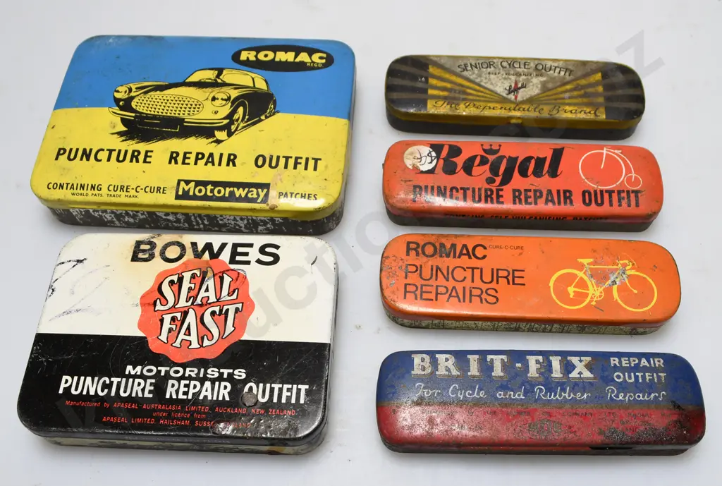 VINTAGE TYRE REPAIR KITS Image 1++