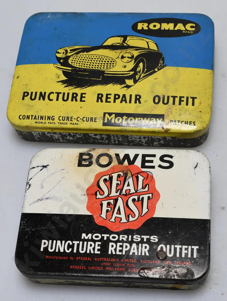 VINTAGE TYRE REPAIR KITS Image 1++