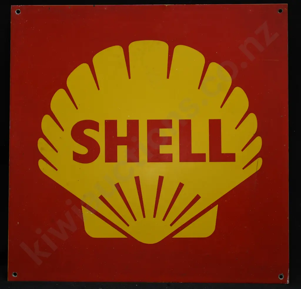 SHELL PETROL BOWSER TIN SIGN Image 1++