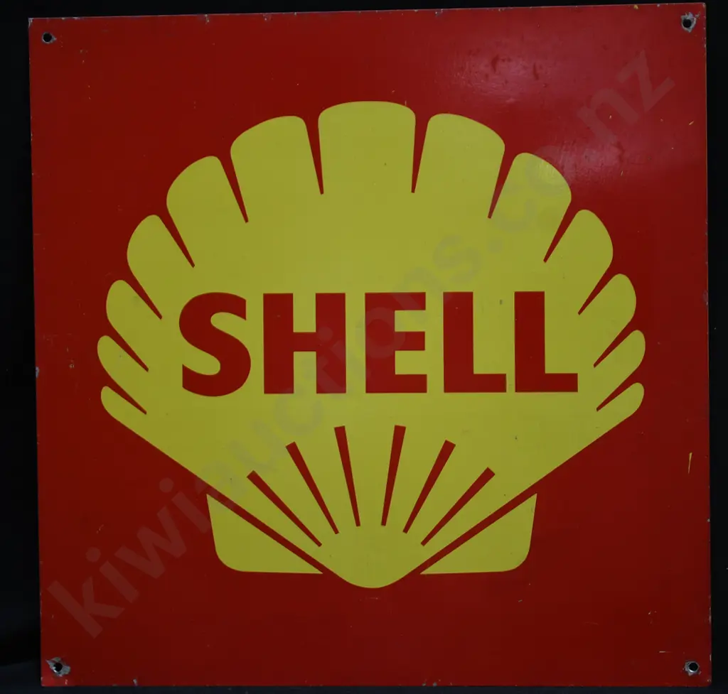 SHELL PETROL BOWSER TIN SIGN Image 1++
