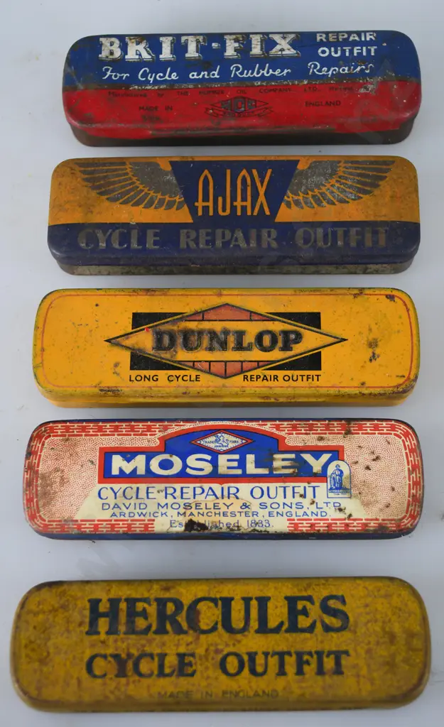 VINTAGE TYRE REPAIR KITS Image 1++
