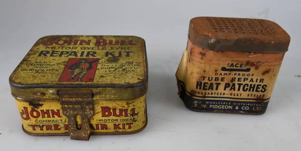 VINTAGE TYRE REPAIR KITS Image 1++