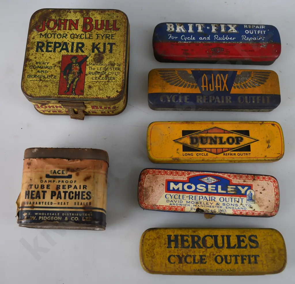 VINTAGE TYRE REPAIR KITS Image 1++