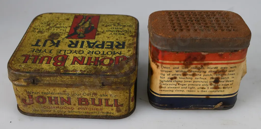 VINTAGE TYRE REPAIR KITS Image 1++