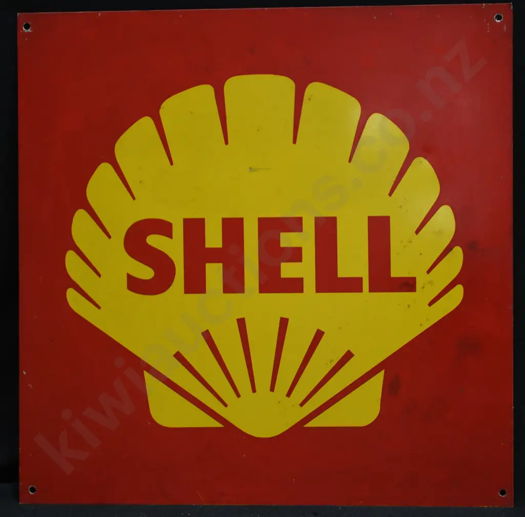 SHELL PETROL BOWSER TIN SIGN Image 1++