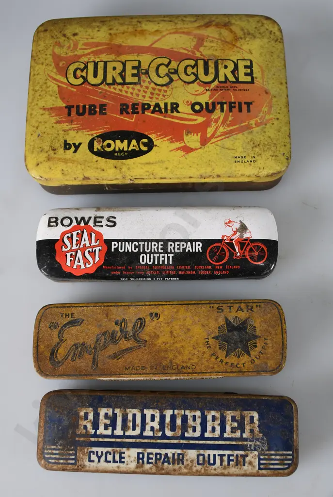 VINTAGE TYRE REPAIR KITS Image 1++