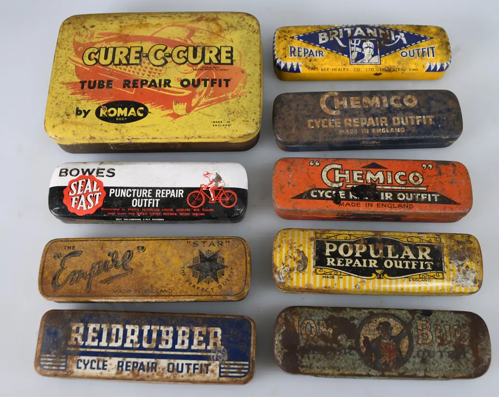 VINTAGE TYRE REPAIR KITS Image 1++