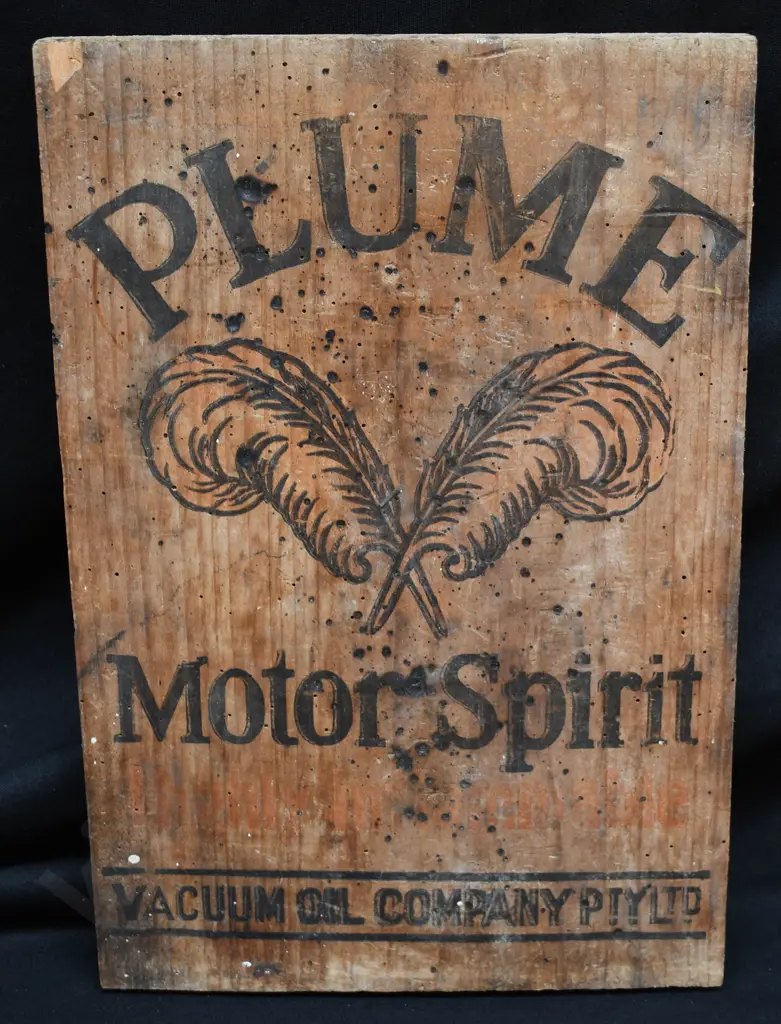 ADVERTISING ENDS OFF OIL BOXES Image 1++