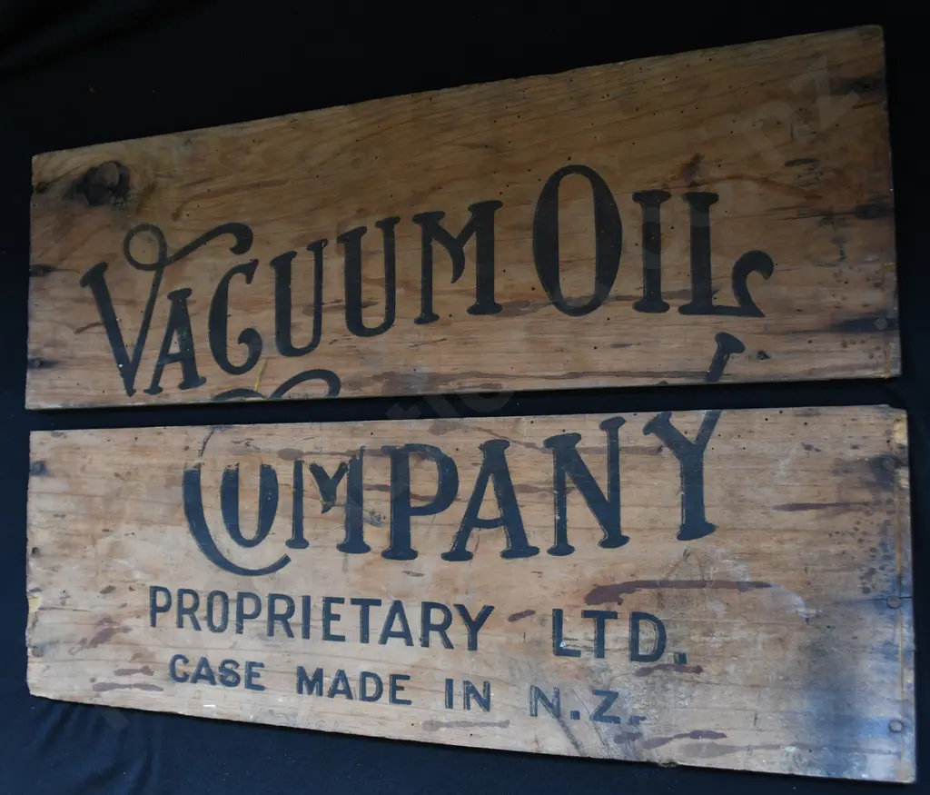 ADVERTISING ENDS OFF OIL BOXES Image 1++