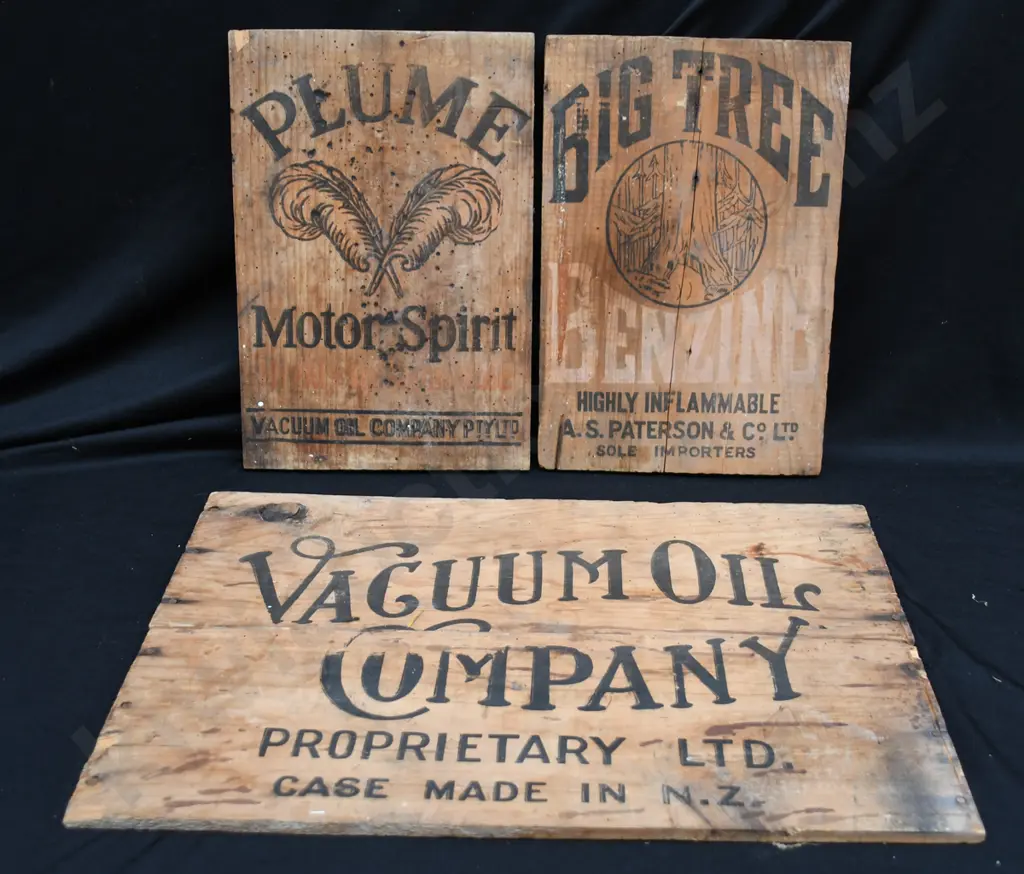 ADVERTISING ENDS OFF OIL BOXES Image 1++