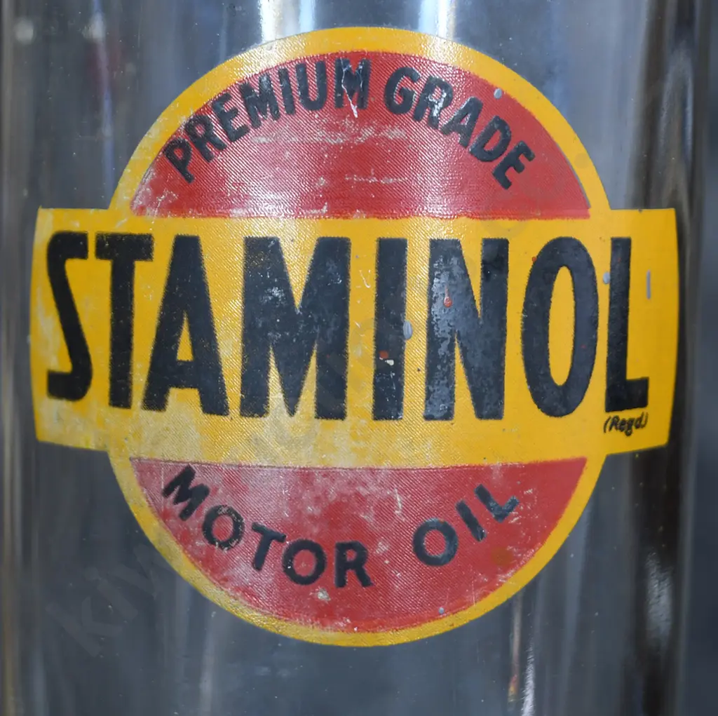STAMINOL MOTOR OIL BOTTLE Image 1++