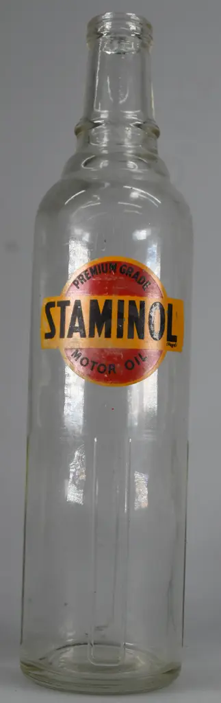 STAMINOL MOTOR OIL BOTTLE Image 1++