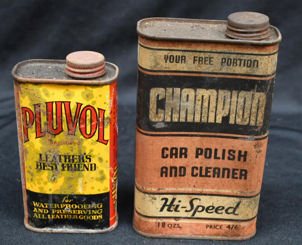 ASSORTED VINTAGE TINS Image 1++