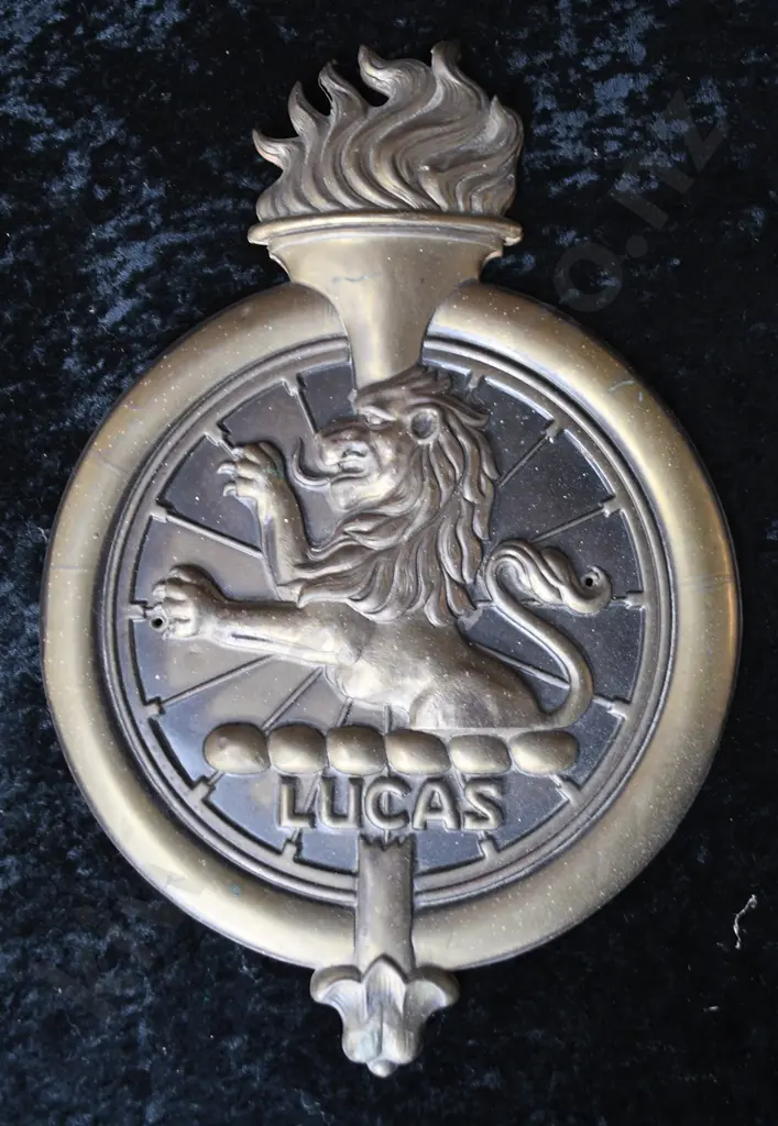LUCAS ADVERTISING SHOWCARD Image 1++