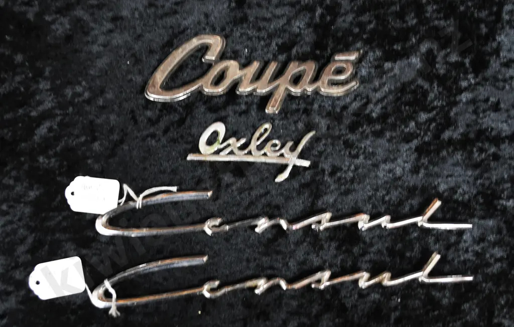 CAR NAME BADGES ZODIAC, VELOX, CORTINA  ETC Image 1++